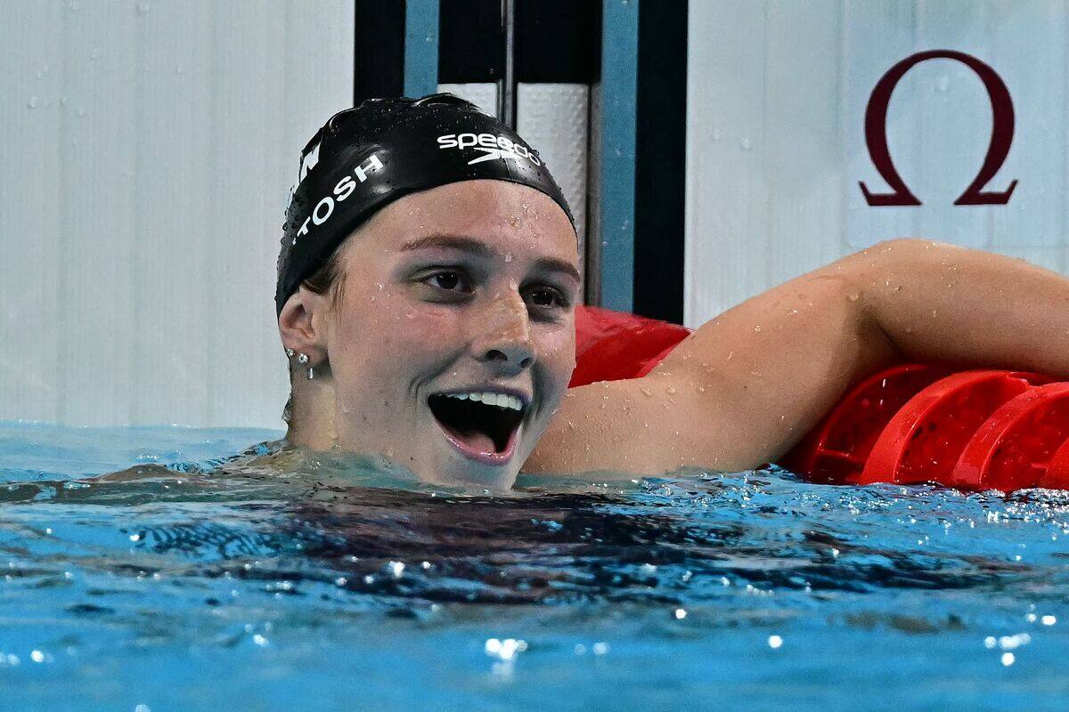 Une autre m&eacute;daille d'or pour McIntosh!