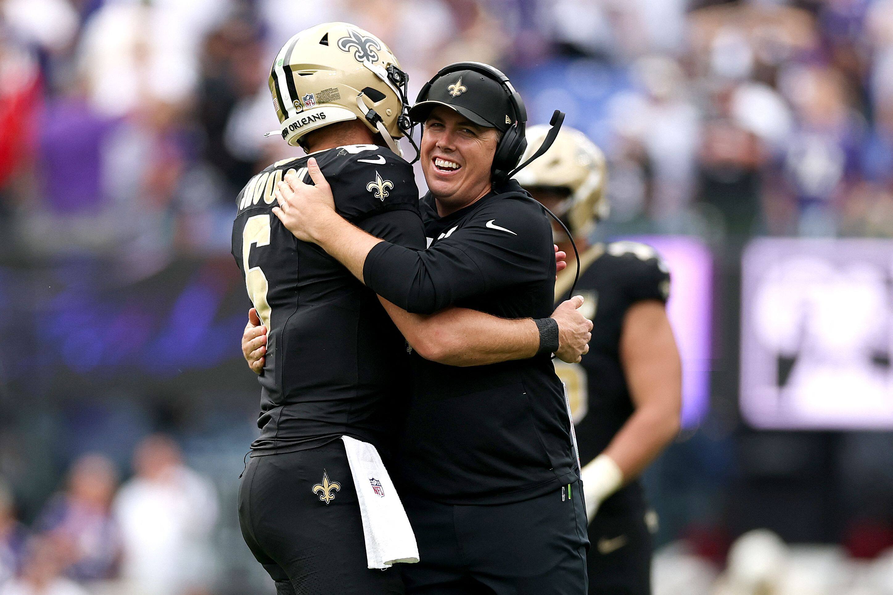 Tyler Shough et Kellen Moore