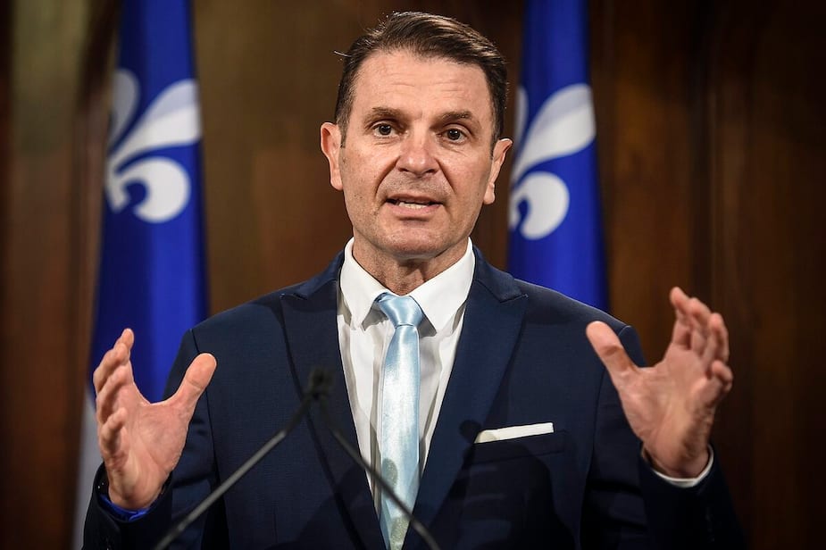 Le ministre des Transports, François Bonnardel