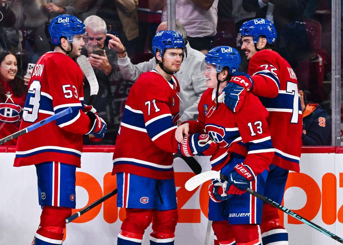 Une victoire sign&eacute;e Cole Caufield!