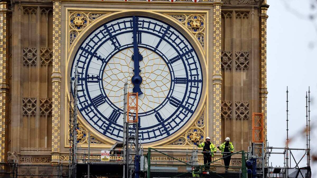 Big Ben sonnera pour le Nouvel An avant la fin de sa restauration