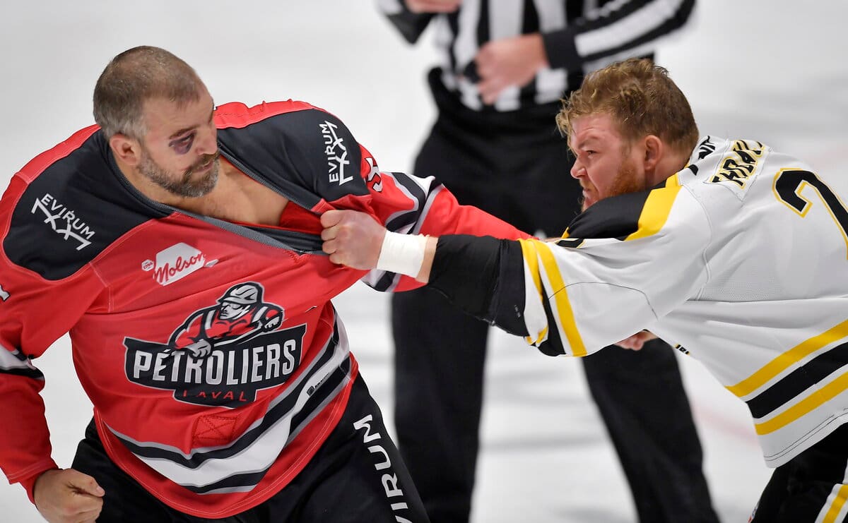 La fin des bagarres entra&icirc;nerait la mort des ligues s&eacute;niors, croient des membres de ces circuits