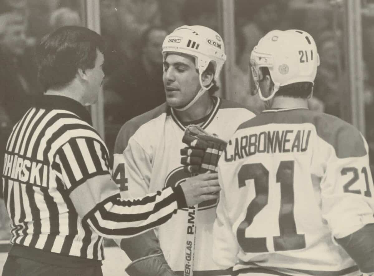 La série CanadienNordiques de 1985 au petit écran JDQ