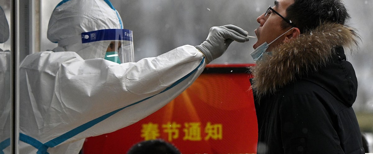 Pékin dépiste un quartier entier à deux semaines des Jeux olympiques 2022