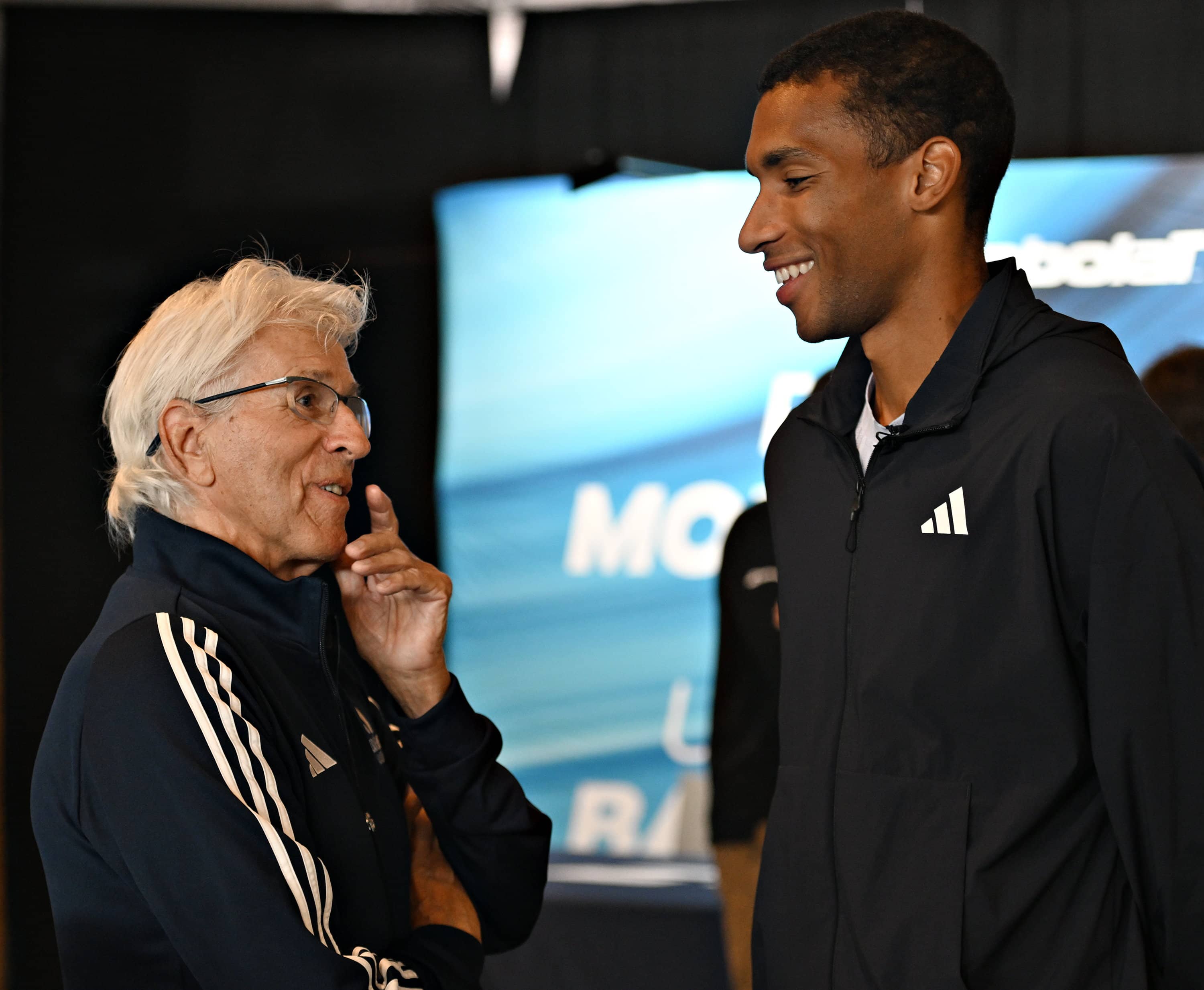 De belles retrouvailles pour Félix Auger-Aliassime