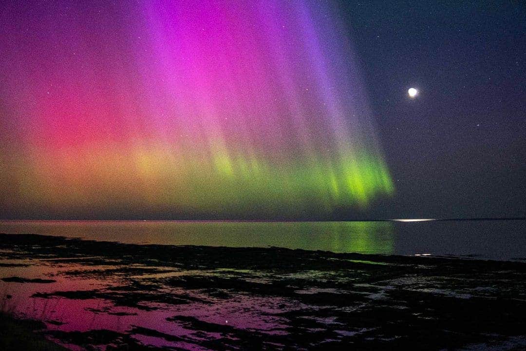 Aurores boréales voici pourquoi vous ne les avez peutêtre pas vues à l’œil nu ce weekend