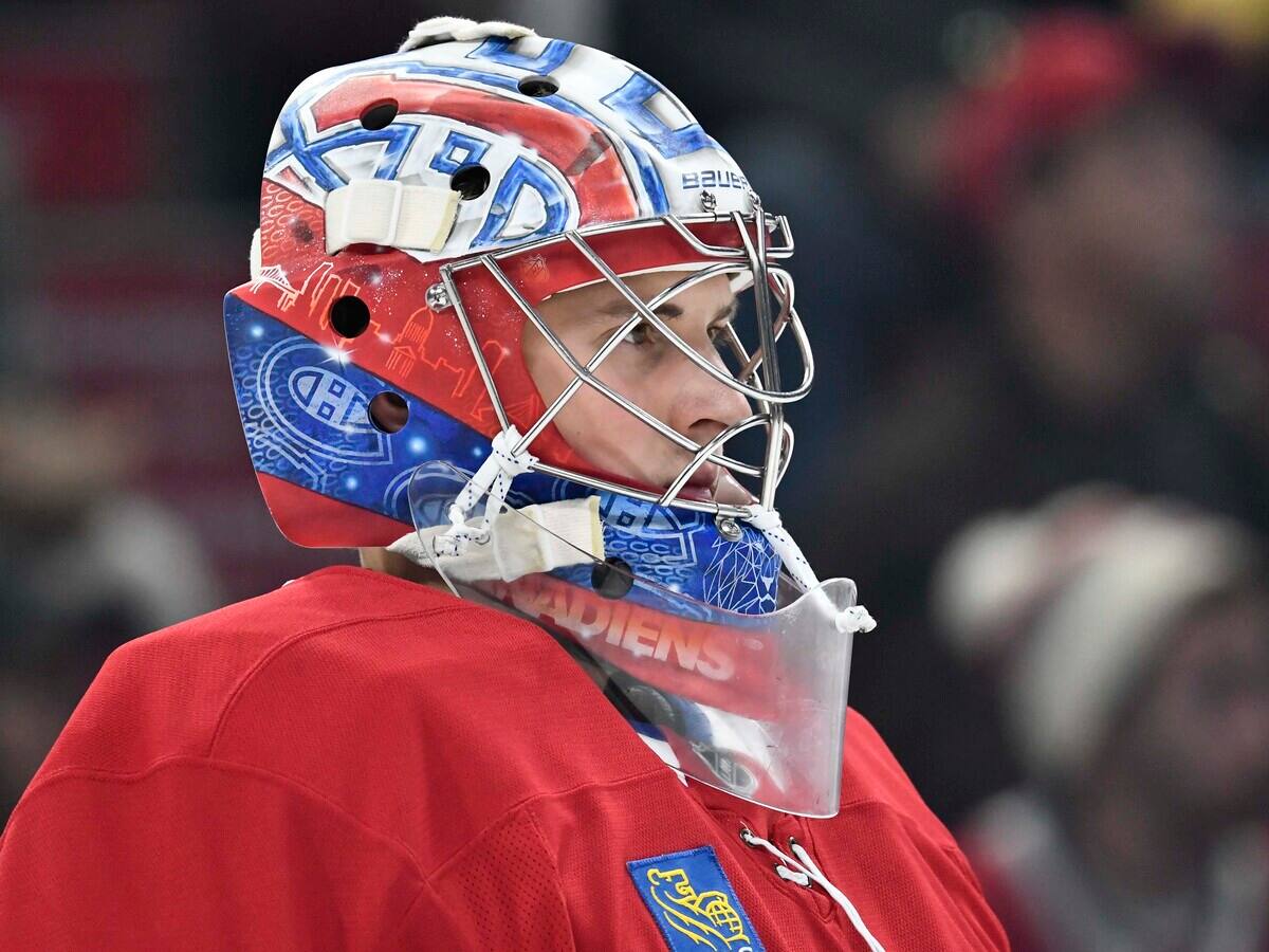 Rappel&eacute; par le Canadien en catastrophe: Cayden Primeau est maintenant pr&ecirc;t &agrave; tout