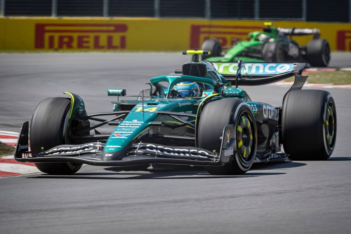Pastor de Lance antes de la carrera dominical en el circuito Gilles-Villeneuve.