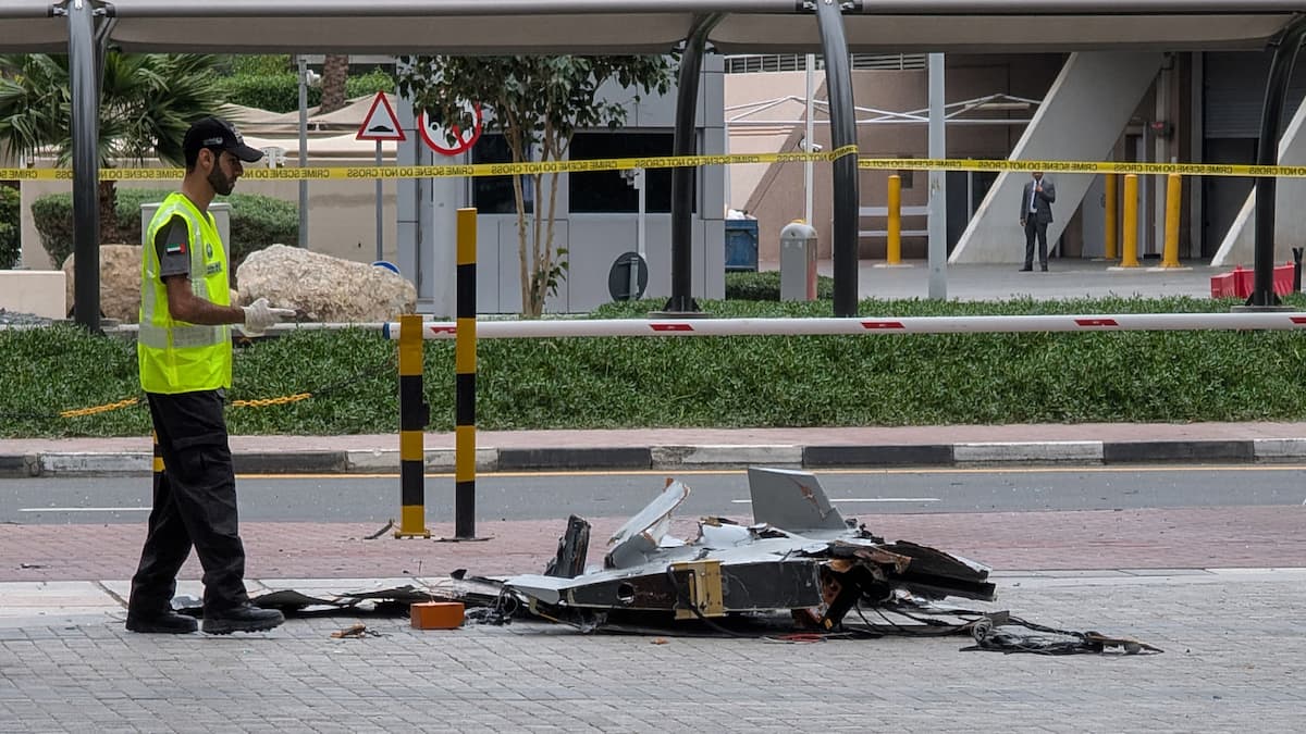 Dubaï: des débris de drone tombent à proximité du centre financier