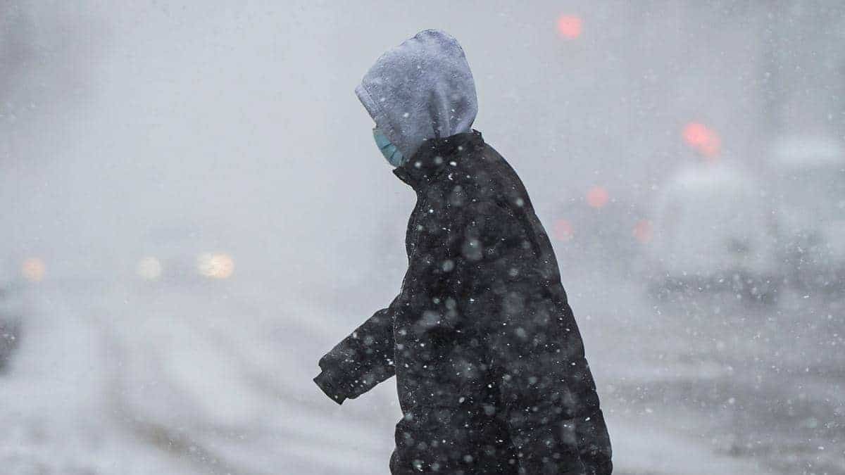 Une imposante tempête hivernale pour commencer la semaine