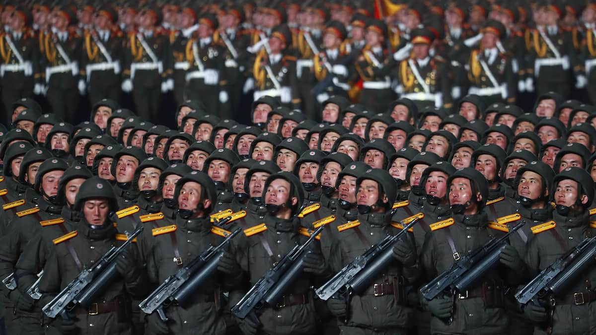 Défilé militaire en Corée du Nord pour marquer un anniversaire important