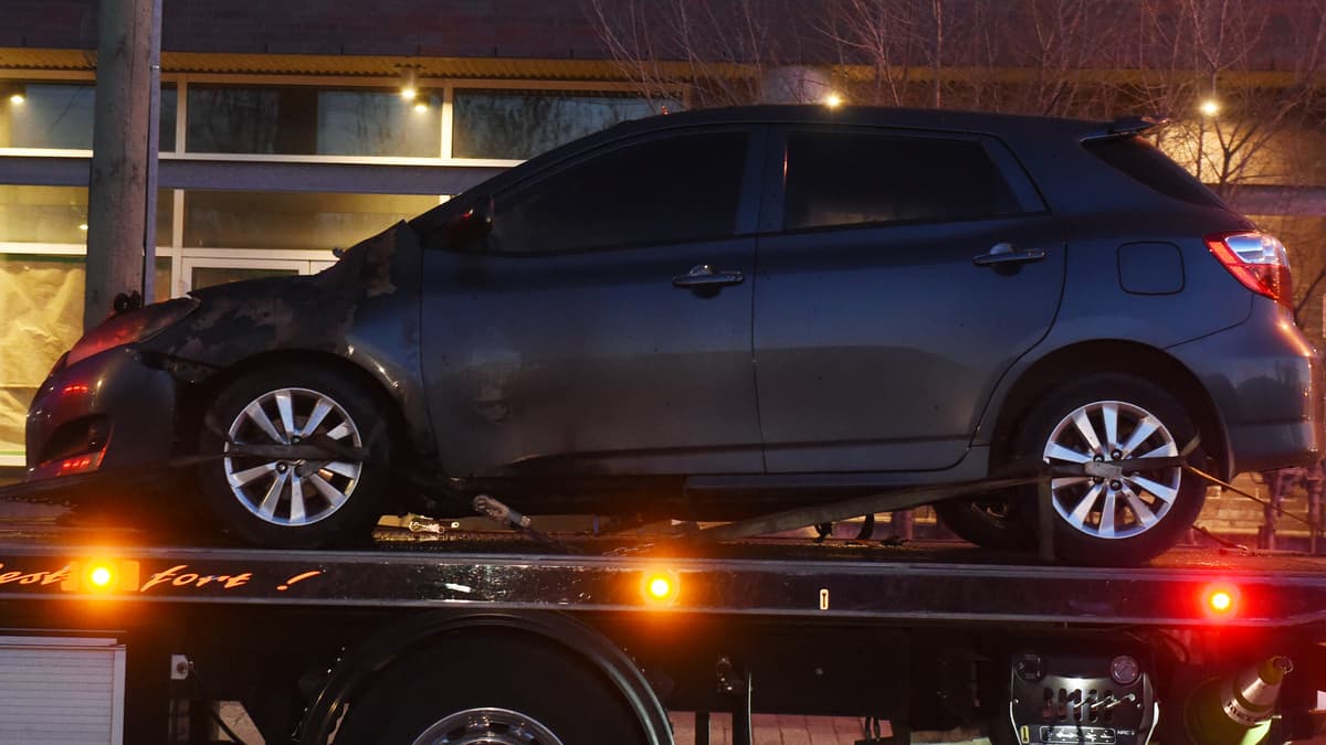 Perte totale: un véhicule incendié à Montréal-Nord