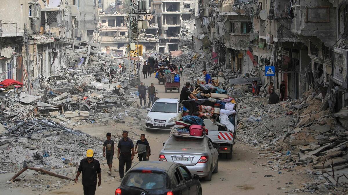 Des dizaines de milliers de Palestiniens fuient le sud de Gaza