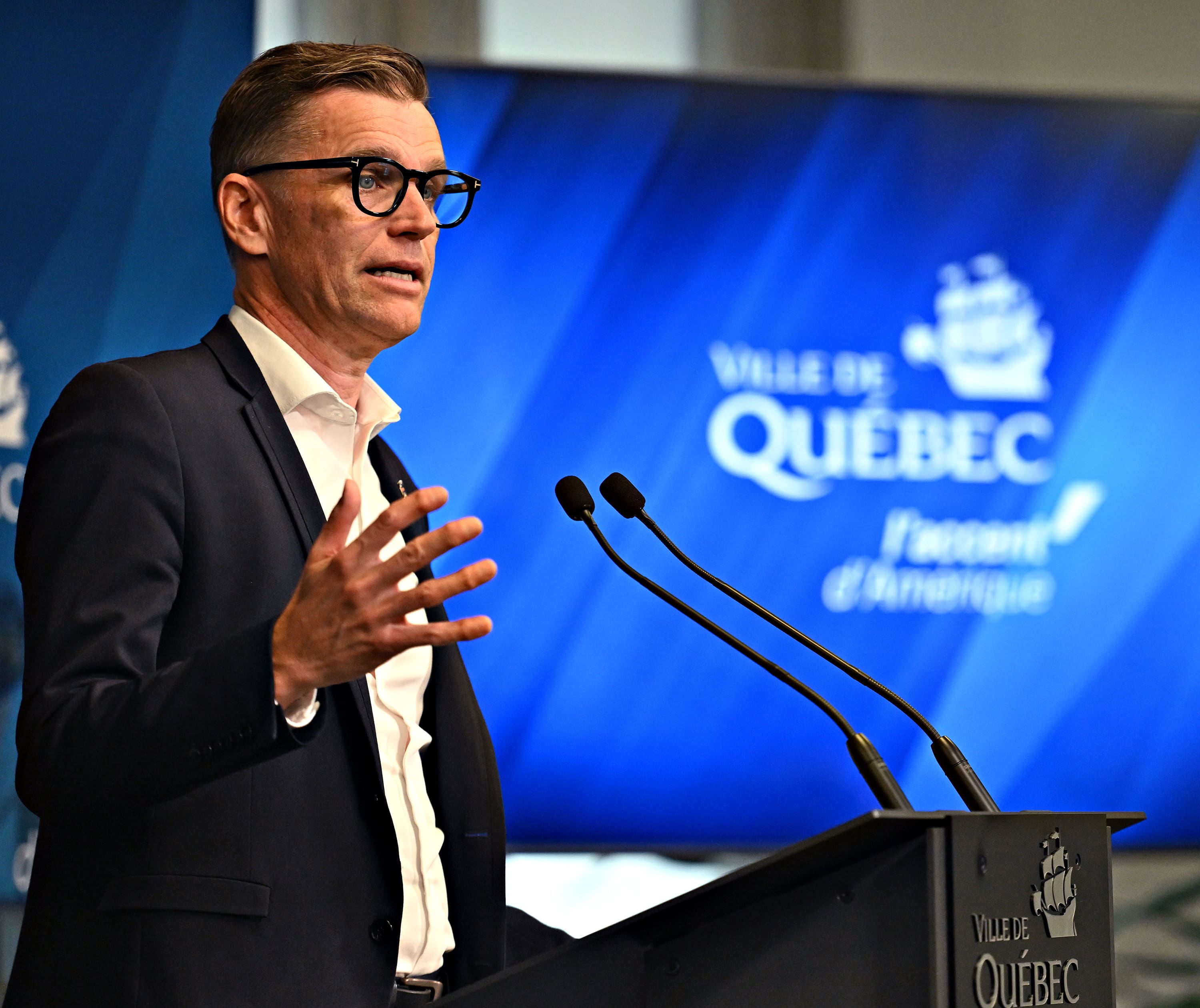Le maire de Québec a trop tardé pour déposer sa liste d’épicerie