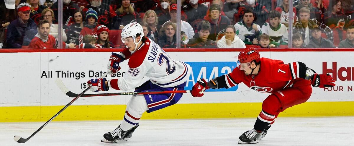 «Les arbitres m’ont dit qu’il m’avait frappé dans la poitrine» – Juraj Slafkovsky