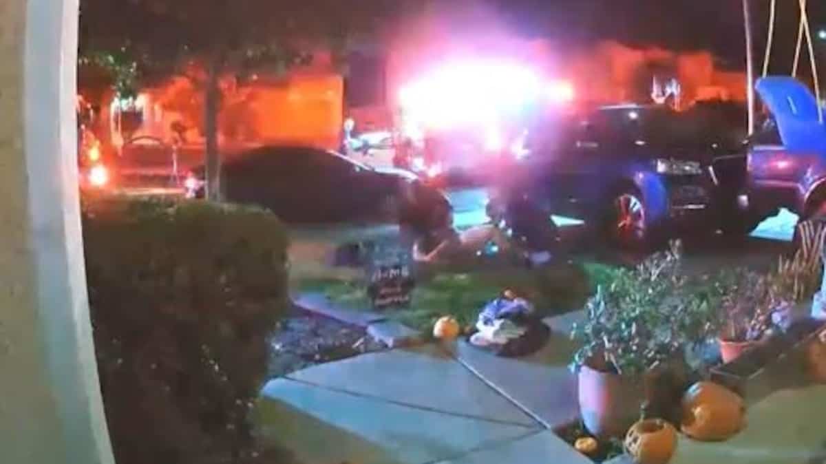 Elle accouche sur la pelouse devant sa maison