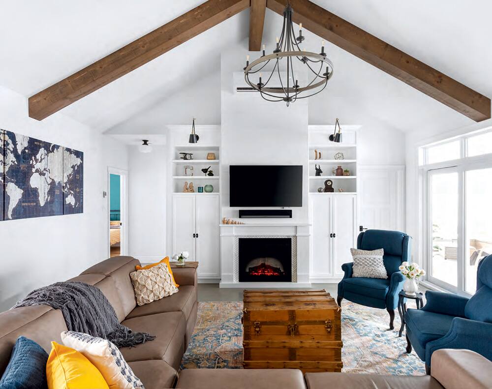 Une maison familiale au look champêtre