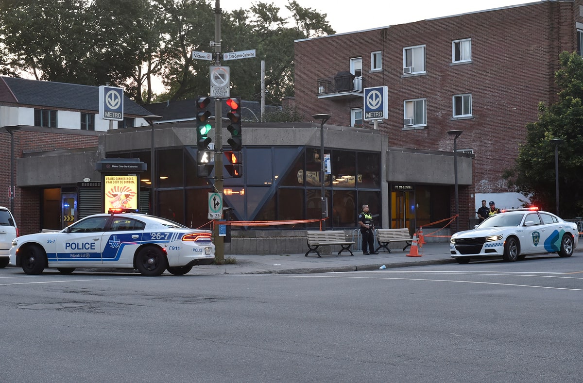 Agression arm&eacute;e &agrave; Montr&eacute;al: un homme poignard&eacute; devant une station de m&eacute;tro