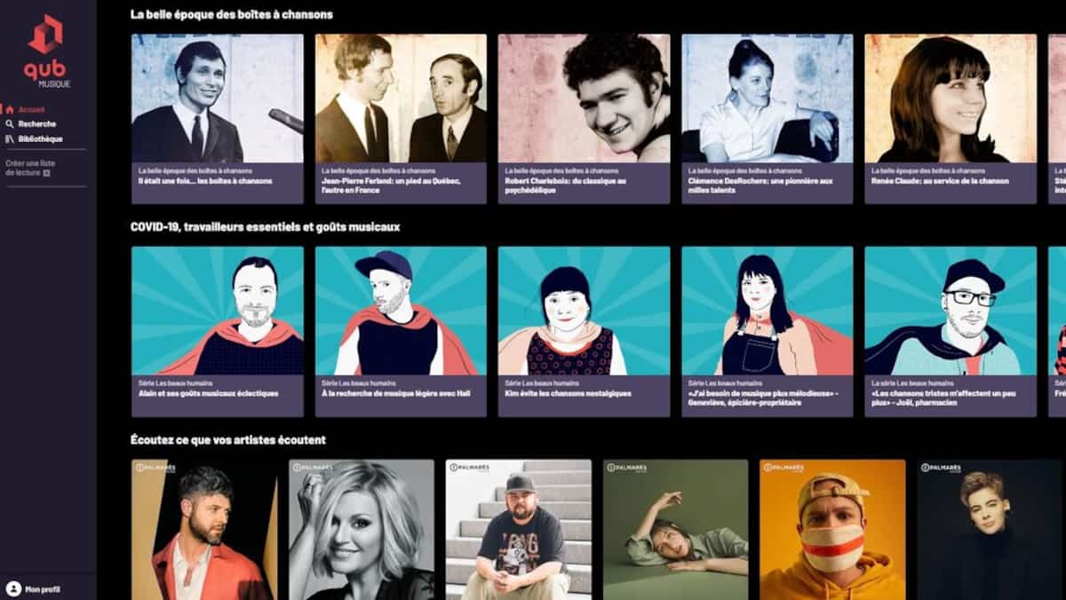 QUB musique donne 11 fois plus aux artistes québécois que les géants anglophones