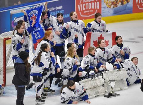 A page of history is being written at the Tournoi pee-wee de Québec