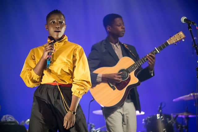 Karim Ouellet et Sarahmée en mai 2019.
