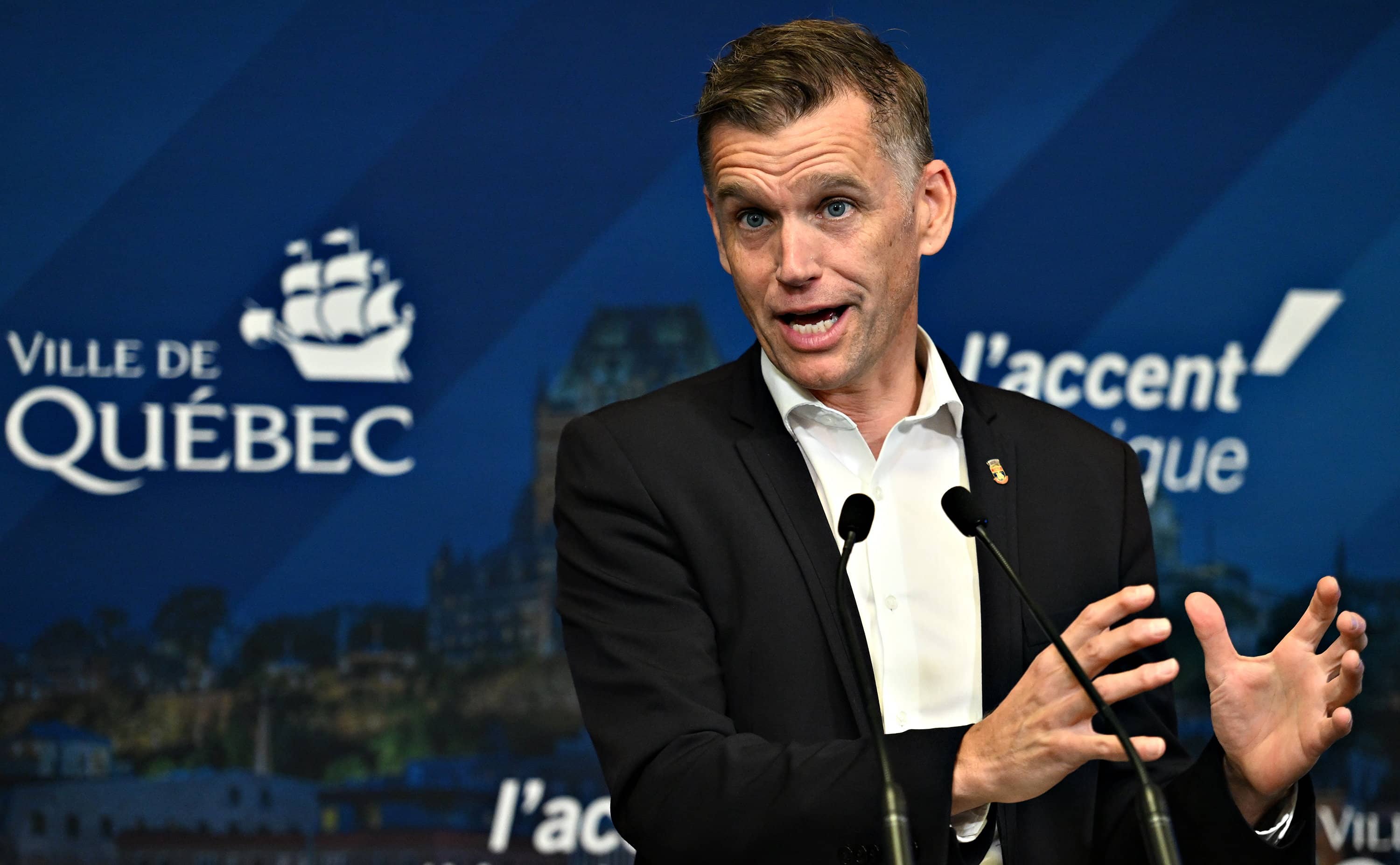 Itinérance: «C’est pas vrai que les villes ne font rien», défend Bruno Marchand