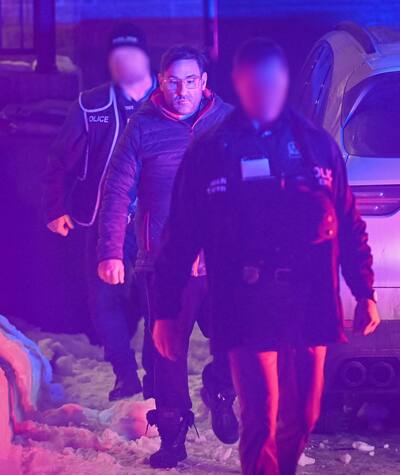 A primera hora del 15 de febrero de 2023, la policía detuvo a los sospechosos, entre ellos Éric Matte, en una residencia de la rue du Florilège, en Terrebonne. Sin embargo, Sébastien Turcotte no estaba en casa, a pocas casas de distancia.