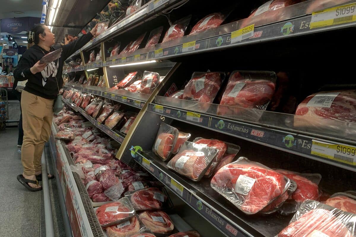 Meat consumption hits record low in Argentina