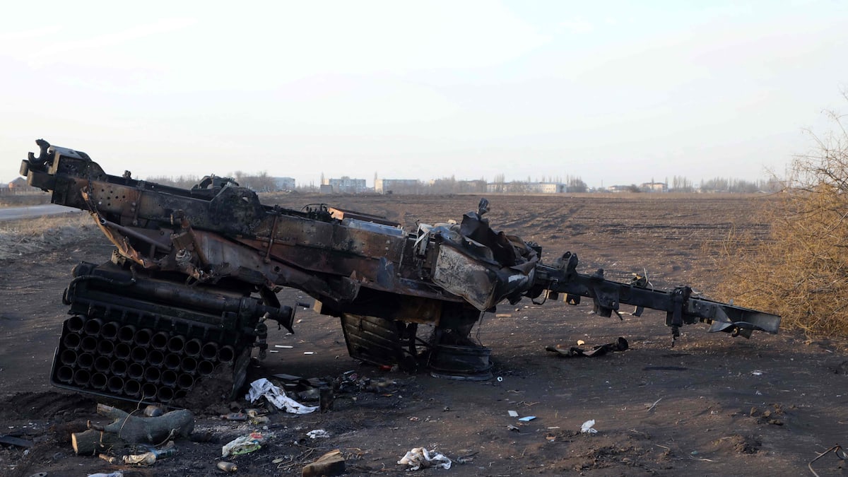 L'Ukraine a des «preuves» de l'utilisation d'armes interdites dans le sud de son territoire