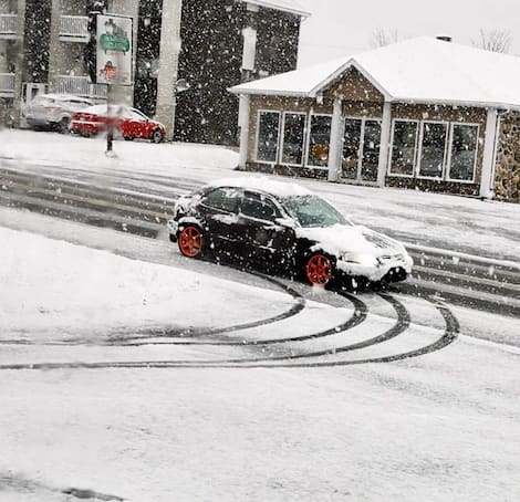 The landscape on Saturday morning in Saint-Georges.