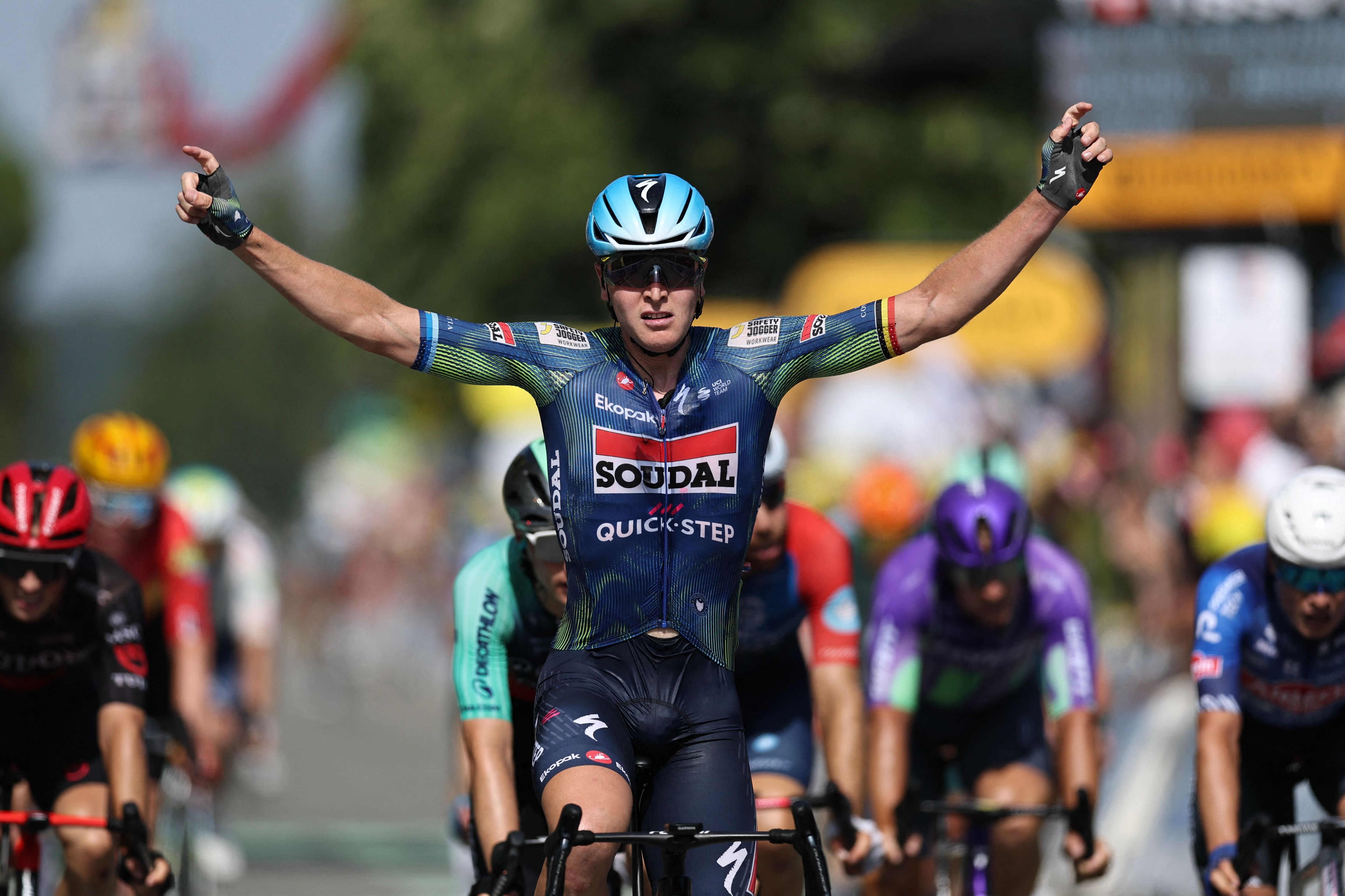 Tour de France: Tim Merlier double la mise à Bergerac