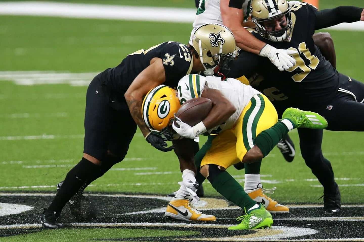 NFL : le match entre les Saints et les Packers déménage