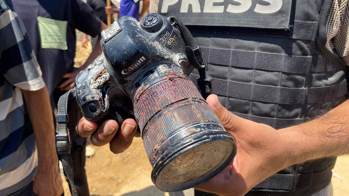 Gaza: cinq journalistes tués dans des frappes israéliennes sur un hôpital