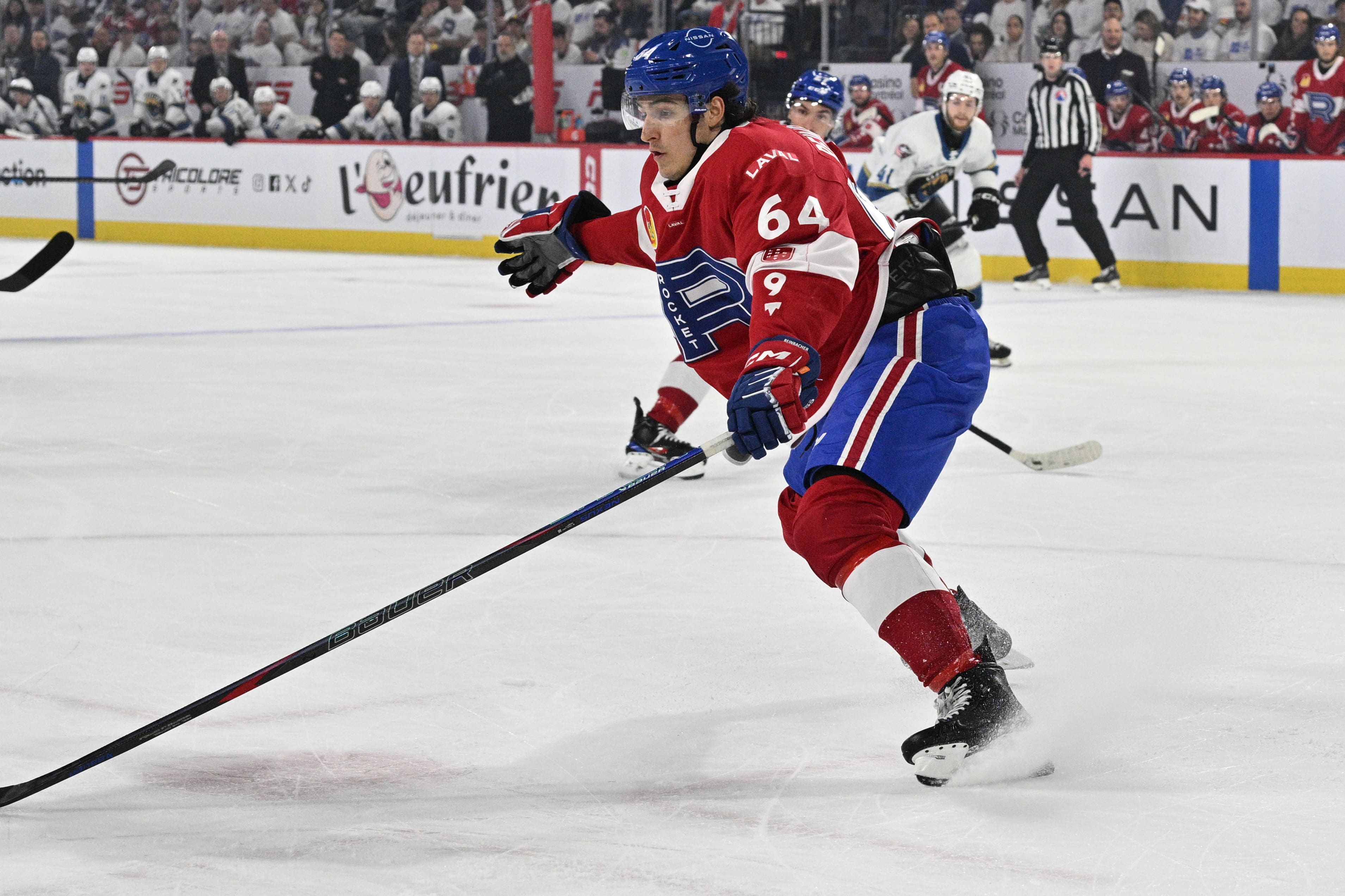 Rocket: David Reinbacher met fin à une disette de neuf matchs