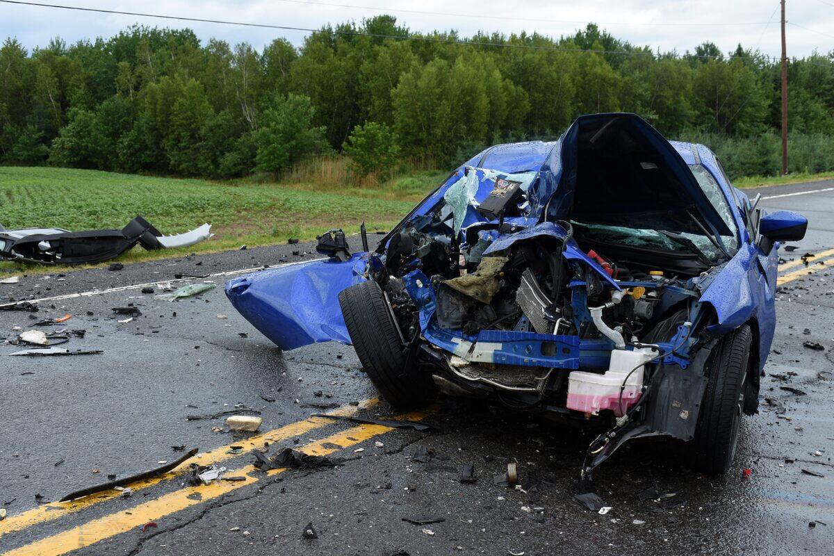 Collision frontale dans le Centre-du-Québec: cinq blessés, dont deux ...