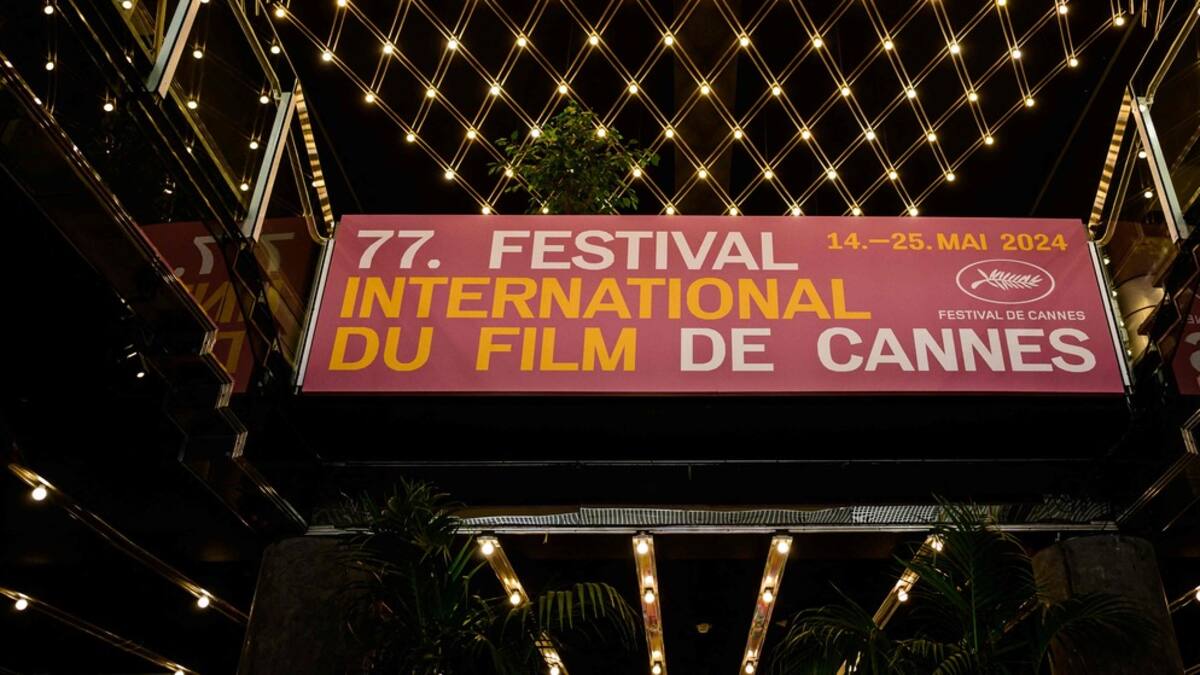 La flamme olympique sur le tapis rouge du Festival de Cannes