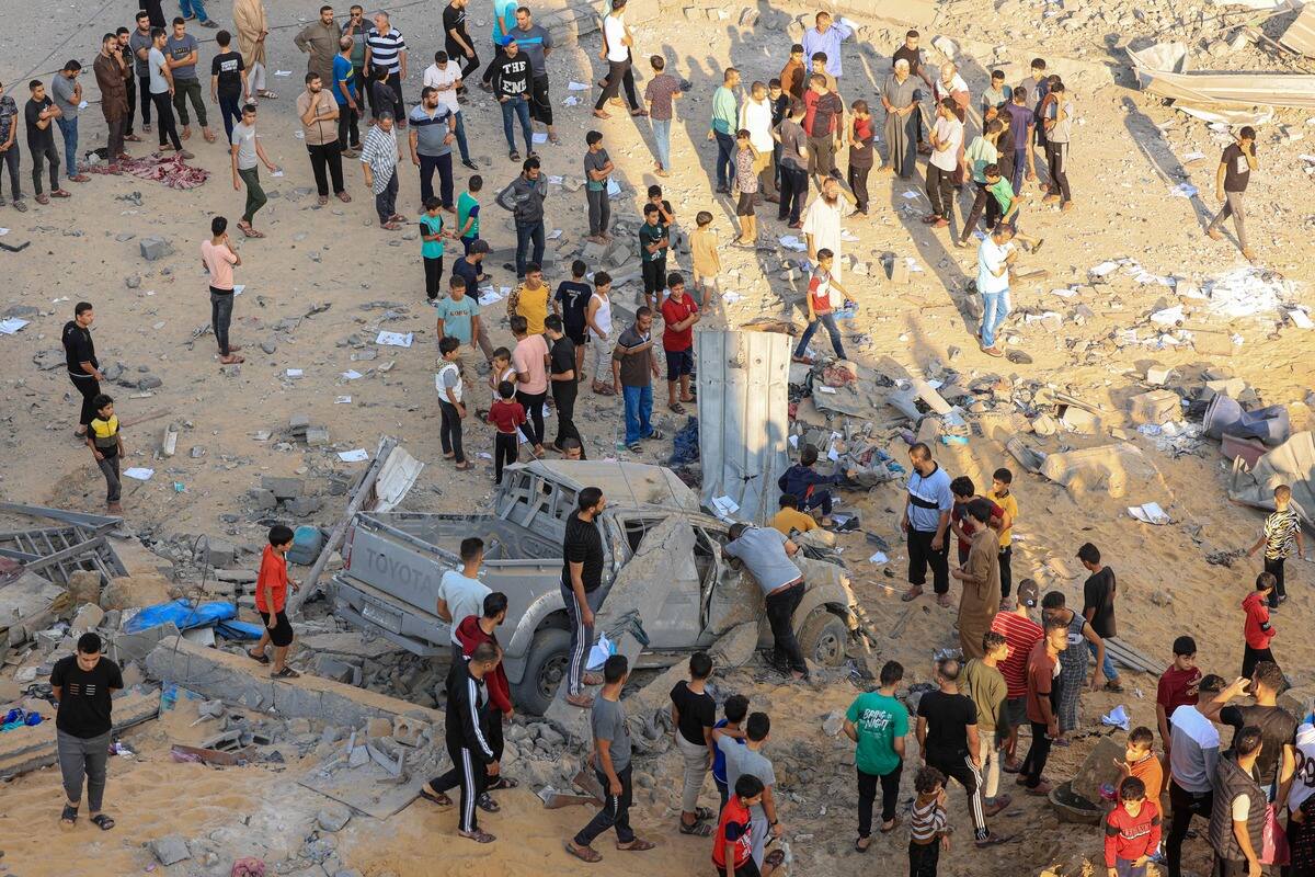 Plus d'un million d'habitants de Gaza d&eacute;plac&eacute;s, Isra&euml;l se pr&eacute;pare &agrave; l'offensive