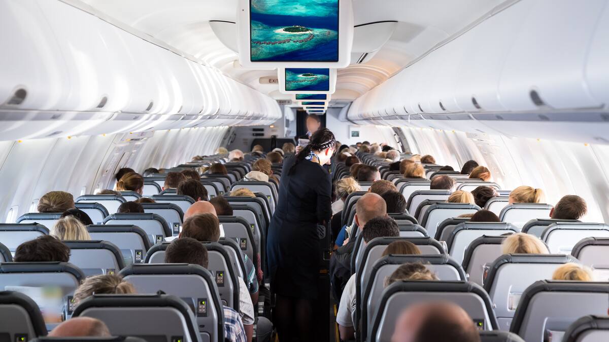 Arrêté pour avoir partagé une photo explicite par AirDrop dans un avion