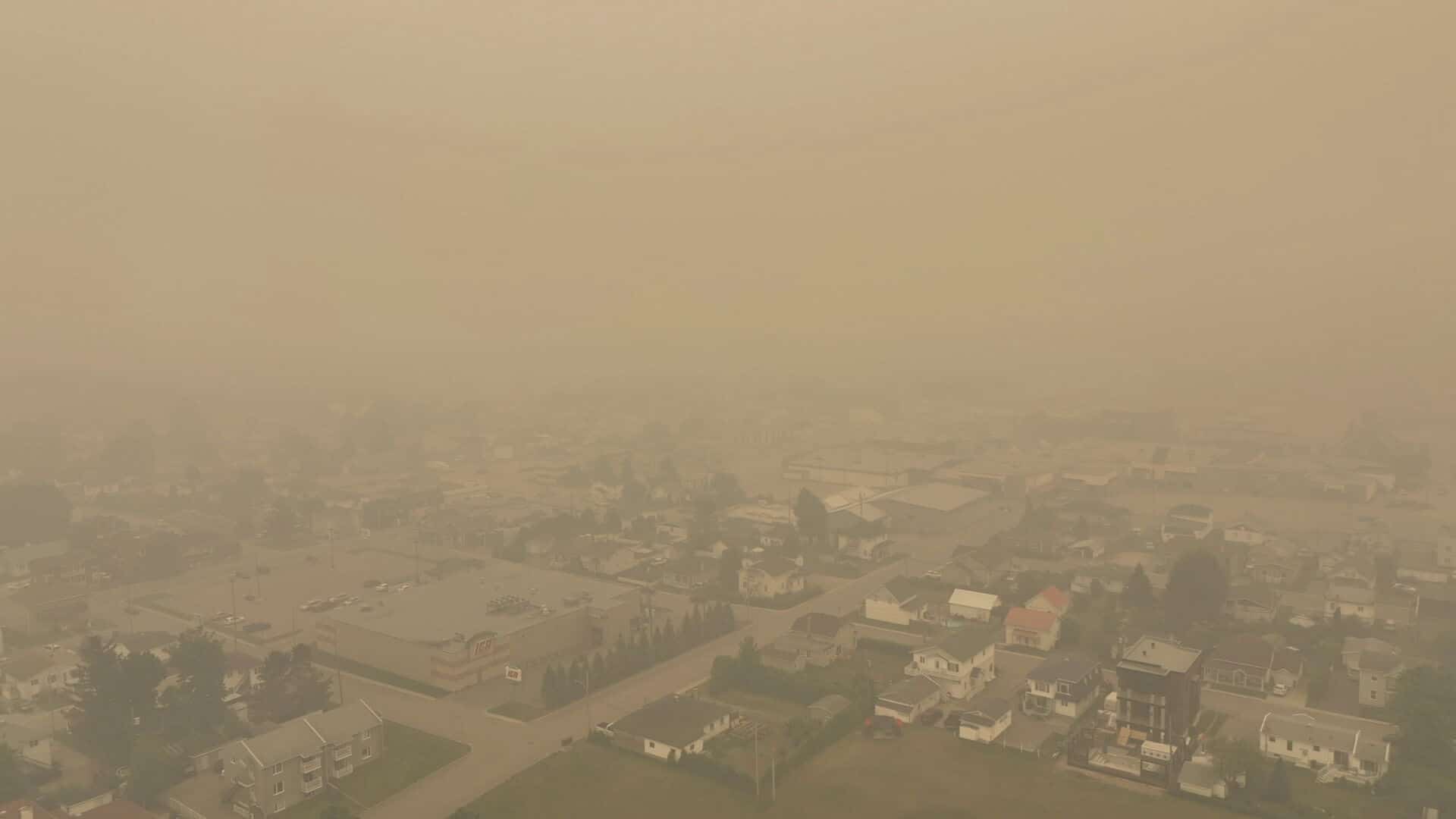 Fumée au SaguenayLacSaintJean «Ça faisait très apocalyptique comme
