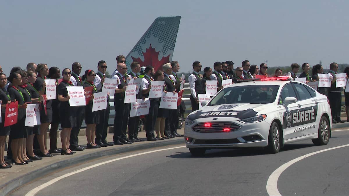 Heures non rémunérées: voici les conditions de travail des agents de bord d’Air Canada