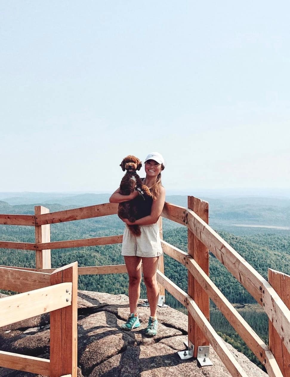 Cette randonnée au Québec mène à une passerelle 