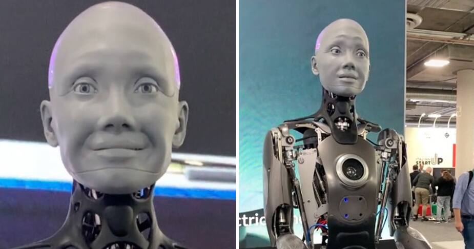 Image principale de l'article Un robot à l’apparence féminine étonne la galerie