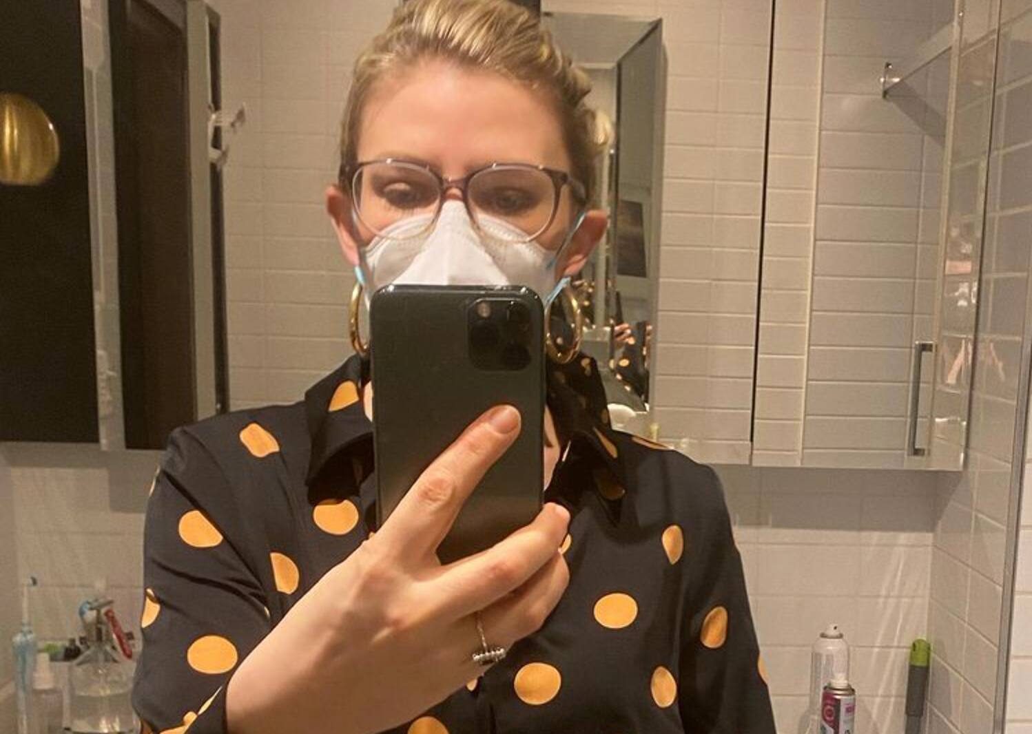 Anne-Marie Withenshaw testée positive à la COVID