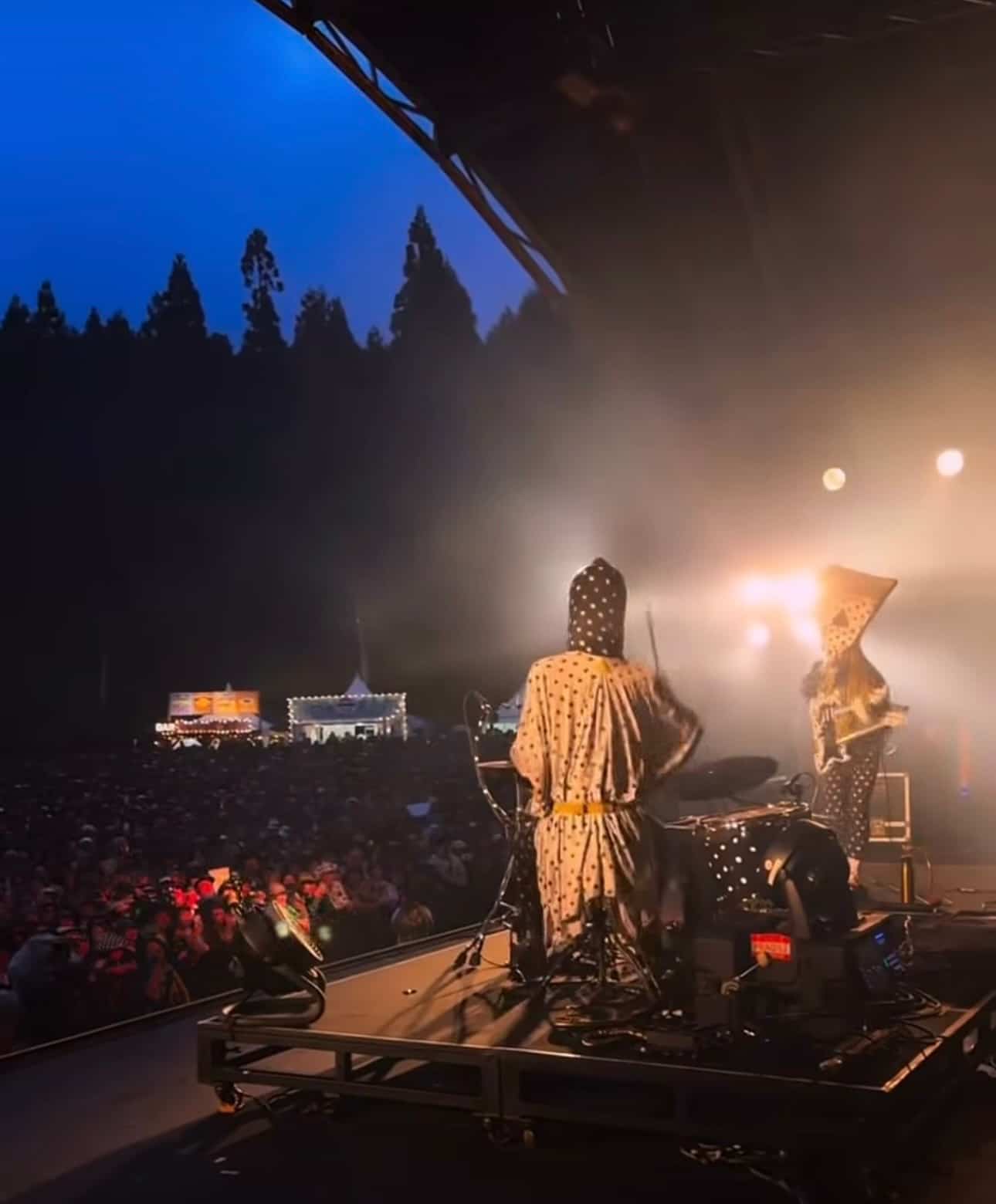 Angine de Poitrine séduit les spectateurs du fameux festival Fuji Rock au Japon