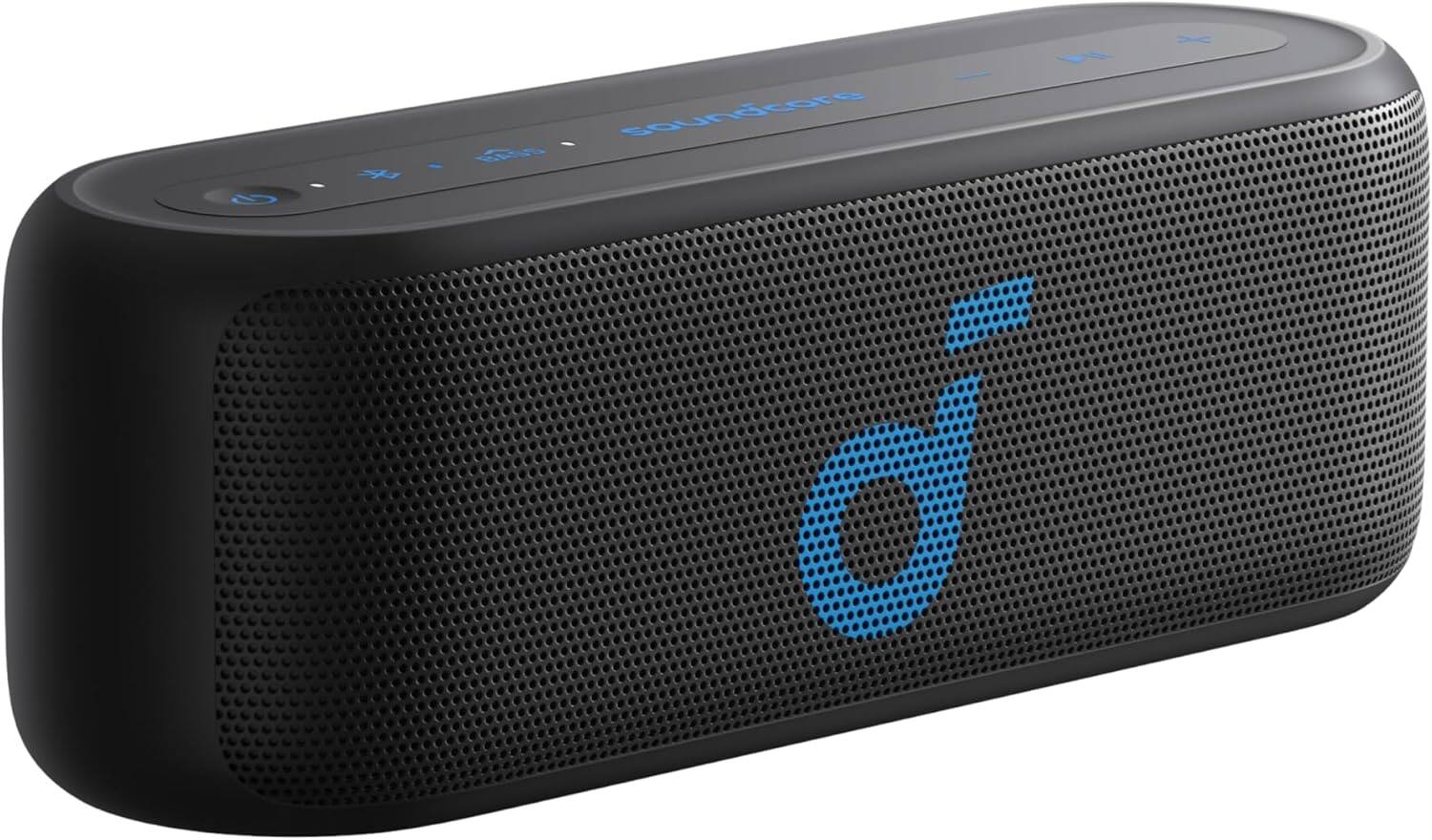 Haut-Parleur Bluetooth Portable IPX7 Étanche - 8 Heures D'Autonomie, Son 360° Et Lumière Ambiance Pour Plage, Fête, Extérieur