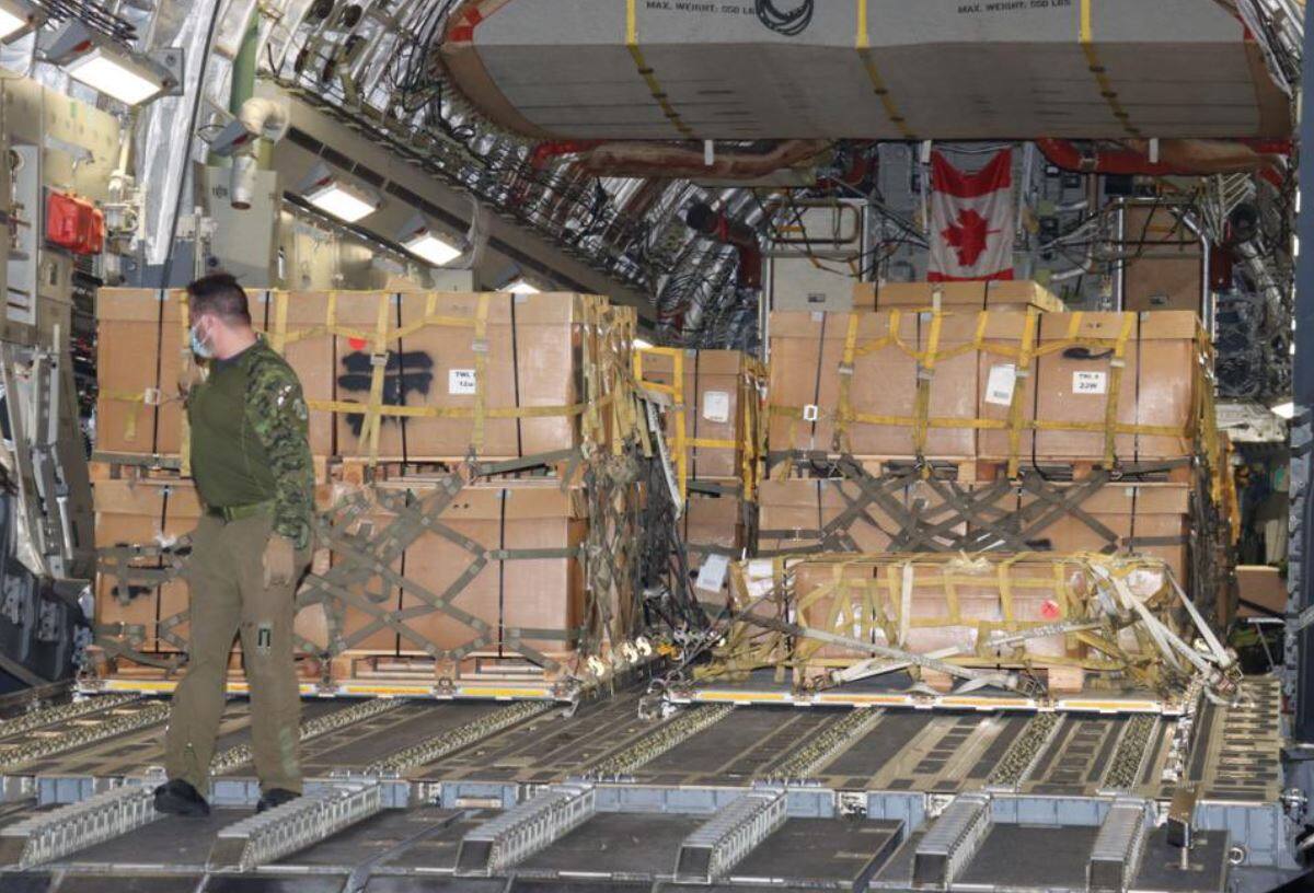 Ukraine: les armes envoy&eacute;es par le Canada sont arriv&eacute;es