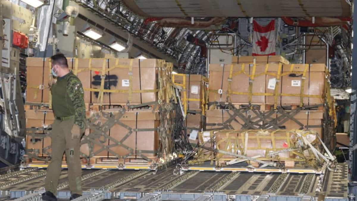 Ukraine: les armes envoyées par le Canada sont arrivées