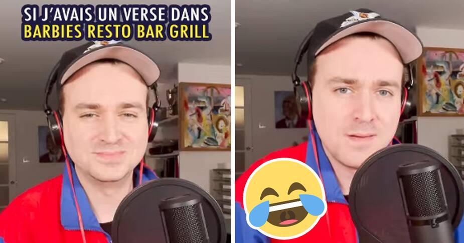 Image principale de l'article Il ajoute un couplet à Barbies Resto Bar Grill
