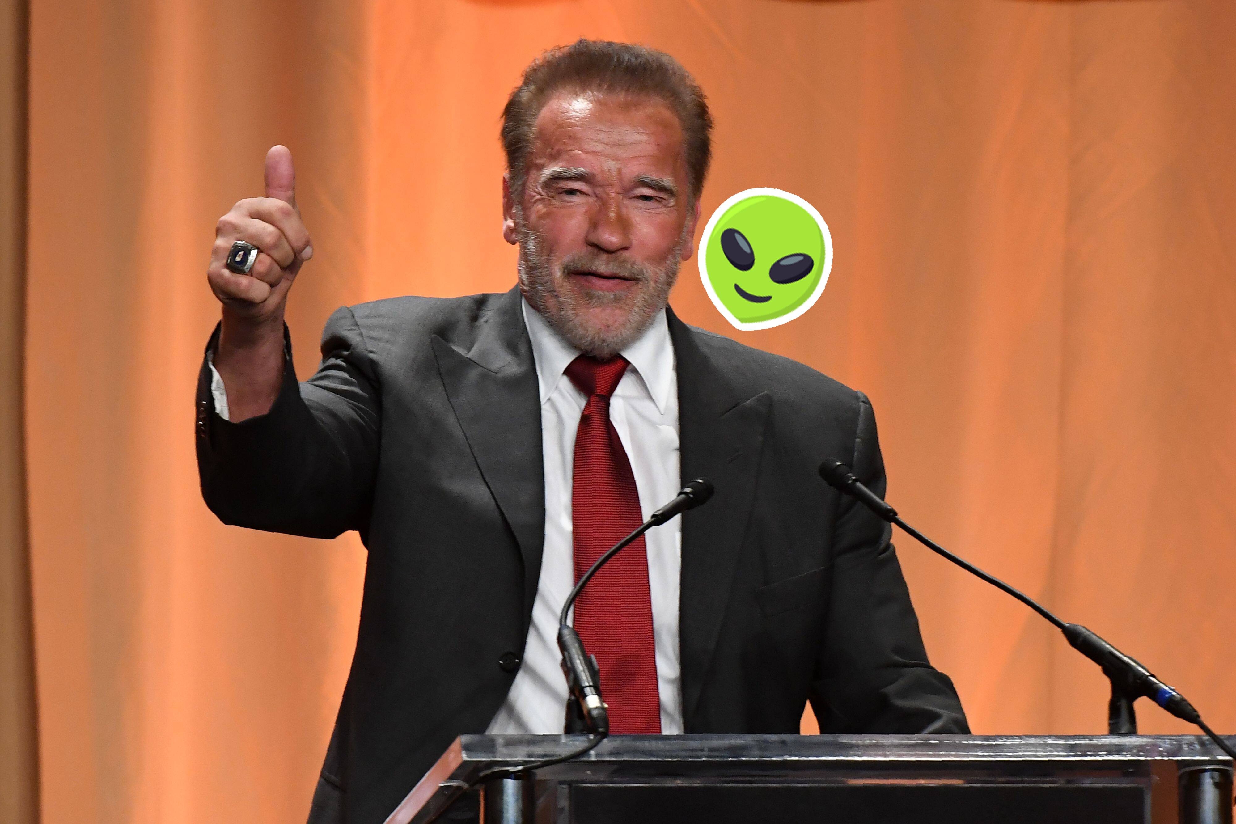 Schwarzenegger élu représentant des humains