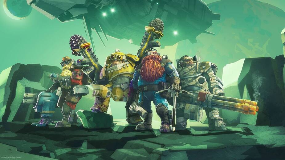 Image principale de l'article Deep Rock Galactic gratuit pour le weekend